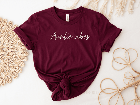 Auntie vibes shirt, New aunt shirt, native auntie, metis auntie, inuit auntie, Indigenous matriarch shirt, gift for sister, Funtie Shirt, Deadly Auntie, cool aunt club, Aunticorn shirt, Auntie shark shirt, auntiesaurus shirt, auntie bear shirt