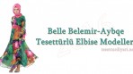 2016 Belle Belemir-Aybqe Tesettürlü Elbise Modelleri