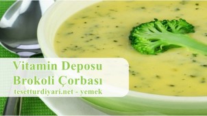 Vitamin Deposu Brokoli Çorbası